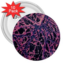 Fabric Textile Texture Macro Model 3  Buttons (10 Pack)  by Sapixe