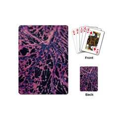 Fabric Textile Texture Macro Model Playing Cards (mini) by Sapixe