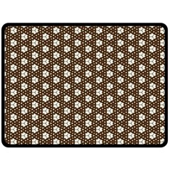 Texture Background Pattern Double Sided Fleece Blanket (large) 