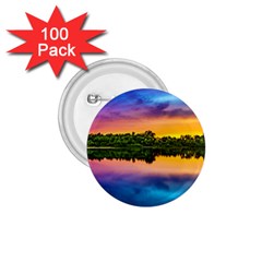 Sunset Color Evening Sky Evening 1 75  Buttons (100 Pack)  by Sapixe