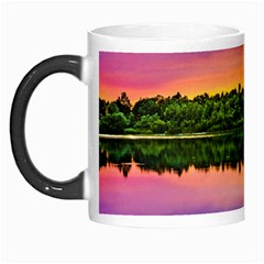 Sunset Color Evening Sky Evening Morph Mugs by Sapixe