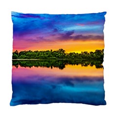 Sunset Color Evening Sky Evening Standard Cushion Case (one Side)