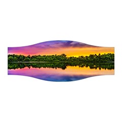 Sunset Color Evening Sky Evening Stretchable Headband by Sapixe