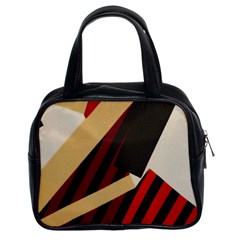 Fabric Textile Design Classic Handbag (two Sides) by Sapixe