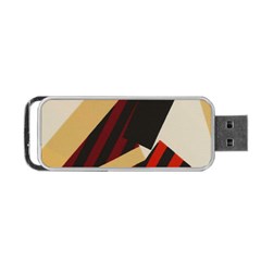 Fabric Textile Design Portable Usb Flash (one Side) by Sapixe