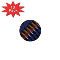 Colors Fabric Abstract Textile 1  Mini Buttons (10 Pack)  by Sapixe