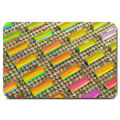 Colors Color Live Texture Macro Large Doormat  by Sapixe