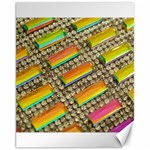 Colors Color Live Texture Macro Canvas 11  x 14  10.95 x13.48  Canvas - 1