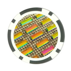 Colors Color Live Texture Macro Poker Chip Card Guard by Sapixe