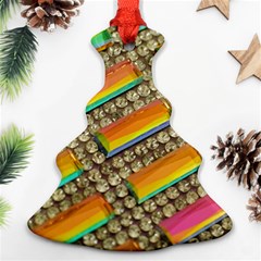 Colors Color Live Texture Macro Ornament (christmas Tree)  by Sapixe