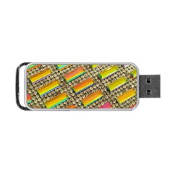 Colors Color Live Texture Macro Portable Usb Flash (two Sides) by Sapixe