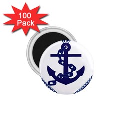 Anchor Chain Nautical Ocean Sea 1 75  Magnets (100 Pack)  by Sapixe