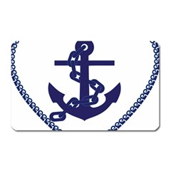 Anchor Chain Nautical Ocean Sea Magnet (rectangular) by Sapixe