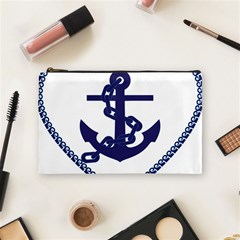 Anchor Chain Nautical Ocean Sea Cosmetic Bag (medium) by Sapixe