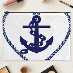 Anchor Chain Nautical Ocean Sea Cosmetic Bag (xxxl) by Sapixe