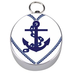 Anchor Chain Nautical Ocean Sea Silver Compasses by Sapixe