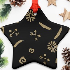 Pattern Seamless American Culture Ornament (star) by Sapixe