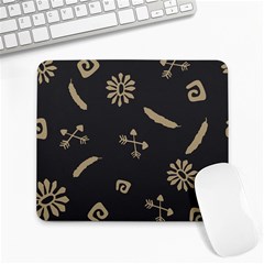 Pattern Seamless American Culture Large Mousepads by Sapixe