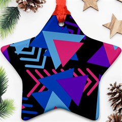 Memphis Pattern Geometric Abstract Ornament (star) by Sapixe