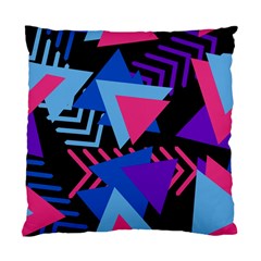 Memphis Pattern Geometric Abstract Standard Cushion Case (one Side) by Sapixe