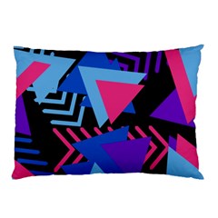 Memphis Pattern Geometric Abstract Pillow Case by Sapixe