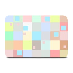 Pastel Diamonds Background Plate Mats by Sapixe