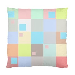 Pastel Diamonds Background Standard Cushion Case (one Side) by Sapixe