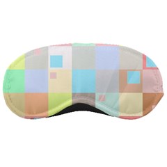 Pastel Diamonds Background Sleeping Masks by Sapixe