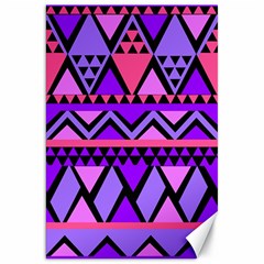 Seamless Purple Pink Pattern Canvas 20  X 30  by Sapixe