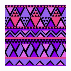 Seamless Purple Pink Pattern Medium Glasses Cloth (2-side) by Sapixe