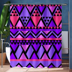 Seamless Purple Pink Pattern Shower Curtain 60  X 72  (medium)  by Sapixe