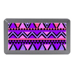 Seamless Purple Pink Pattern Memory Card Reader (mini) by Sapixe