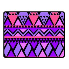 Seamless Purple Pink Pattern Double Sided Fleece Blanket (small)  by Sapixe