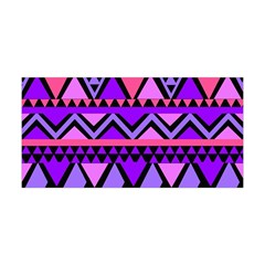 Seamless Purple Pink Pattern Yoga Headband by Sapixe