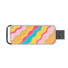 Cake Color Palette Painting Portable Usb Flash (one Side) by Sapixe