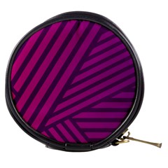 Pattern Lines Stripes Texture Mini Makeup Bag by Sapixe