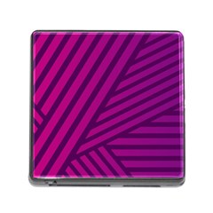 Pattern Lines Stripes Texture Memory Card Reader (square 5 Slot) by Sapixe