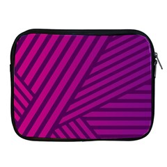 Pattern Lines Stripes Texture Apple Ipad 2/3/4 Zipper Cases by Sapixe