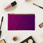 Pattern Lines Stripes Texture Cosmetic Bag (XS) Front