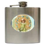 Vintage 1225895 1280 Hip Flask (6 oz) Front