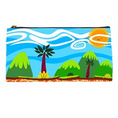 Landscape Background Nature Sky Pencil Cases by Sapixe