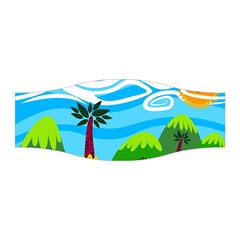 Landscape Background Nature Sky Stretchable Headband by Sapixe