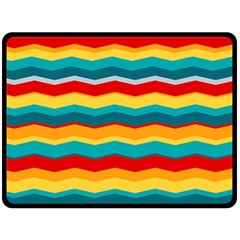 Retro Colors 60 Background Fleece Blanket (large)  by Sapixe