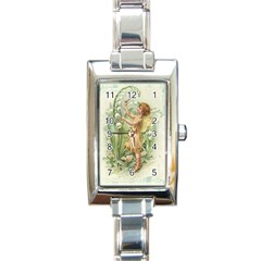 Fairy 1225819 1280 Rectangle Italian Charm Watch by vintage2030