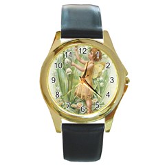 Fairy 1225819 1280 Round Gold Metal Watch by vintage2030