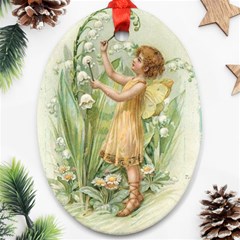 Fairy 1225819 1280 Oval Ornament (two Sides) by vintage2030