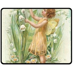 Fairy 1225819 1280 Fleece Blanket (medium)  by vintage2030