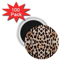 Pattern Leopard Skin Background 1 75  Magnets (100 Pack) 