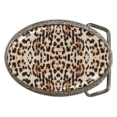 Pattern Leopard Skin Background Belt Buckles by Sapixe