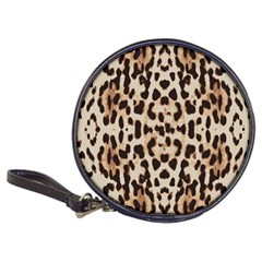 Pattern Leopard Skin Background Classic 20-cd Wallets by Sapixe